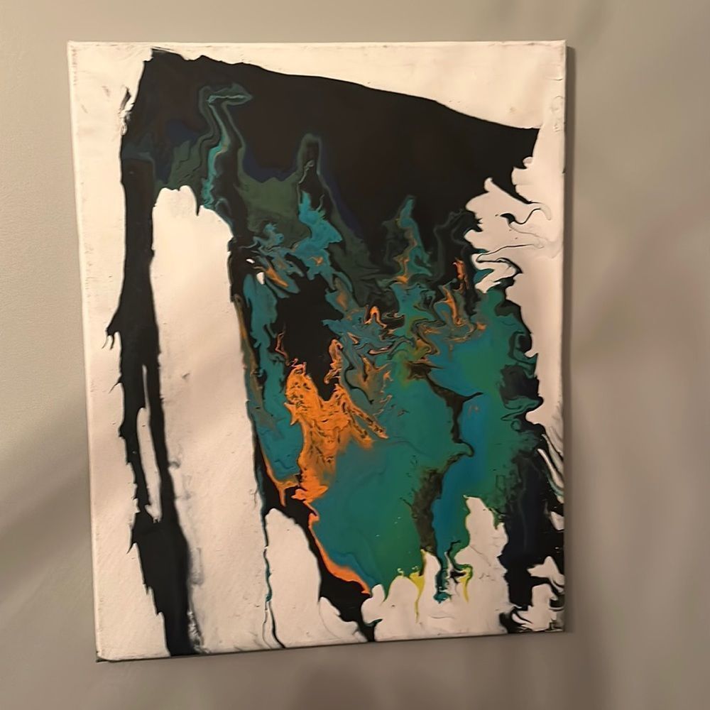 16inx20in acrylic on canvas
